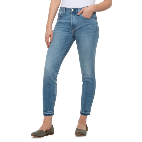 NWT Frye Sienna Cropped Skinny Jeans Blue Wash 26 - Picture 1 of 3